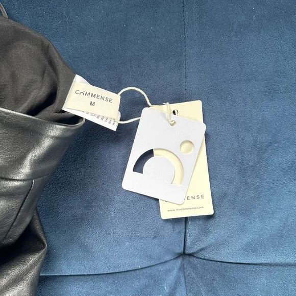 Commense Black Asymmetrical Skirt - Picture 2 of 2